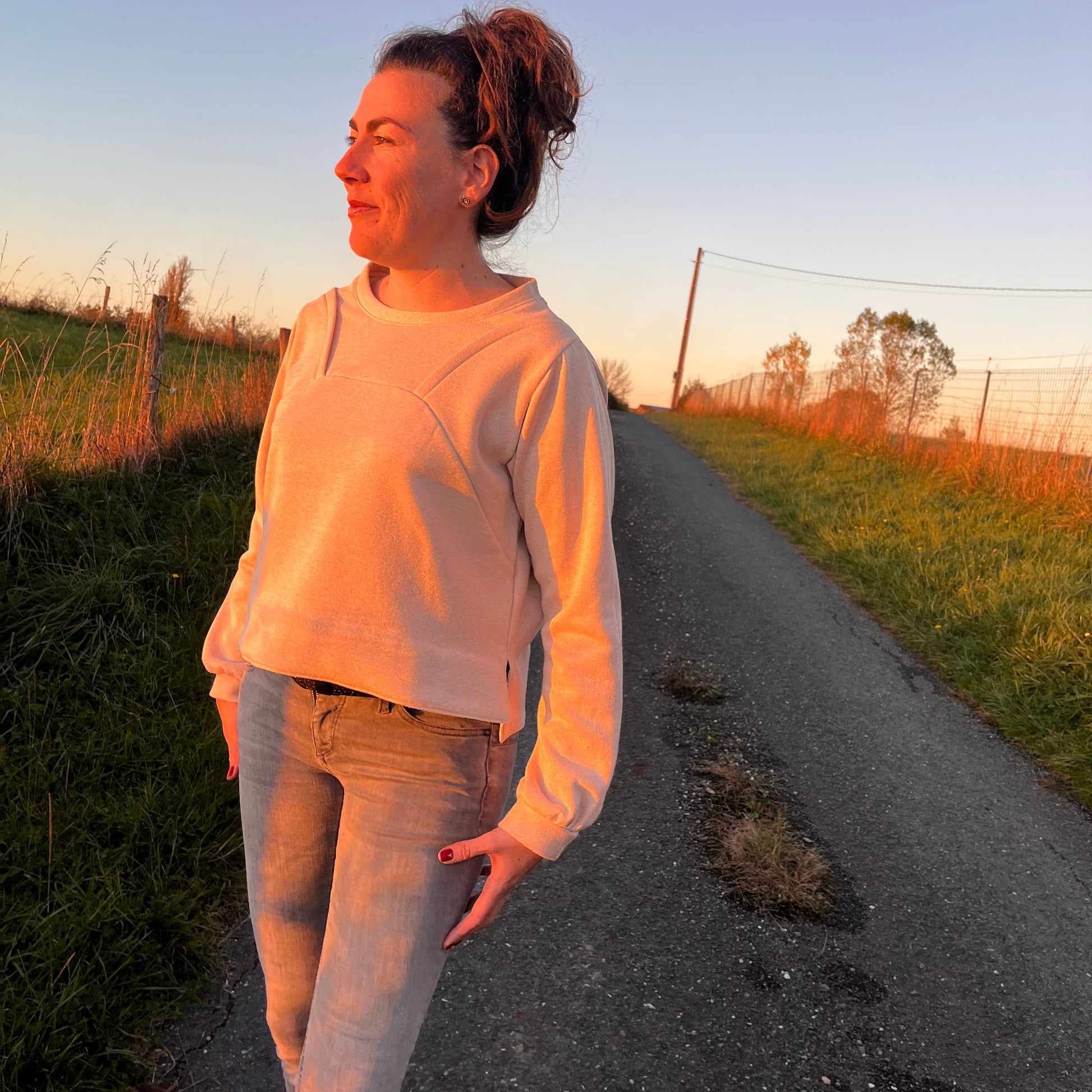 Sweat pailleté TM - version 2