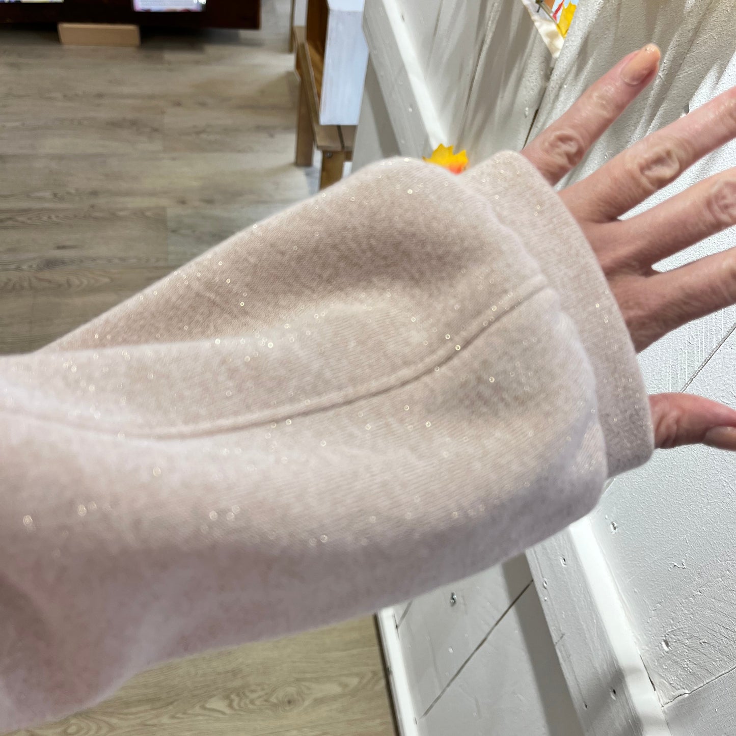 Sweat/pull molletoné pailleté TS - version 1