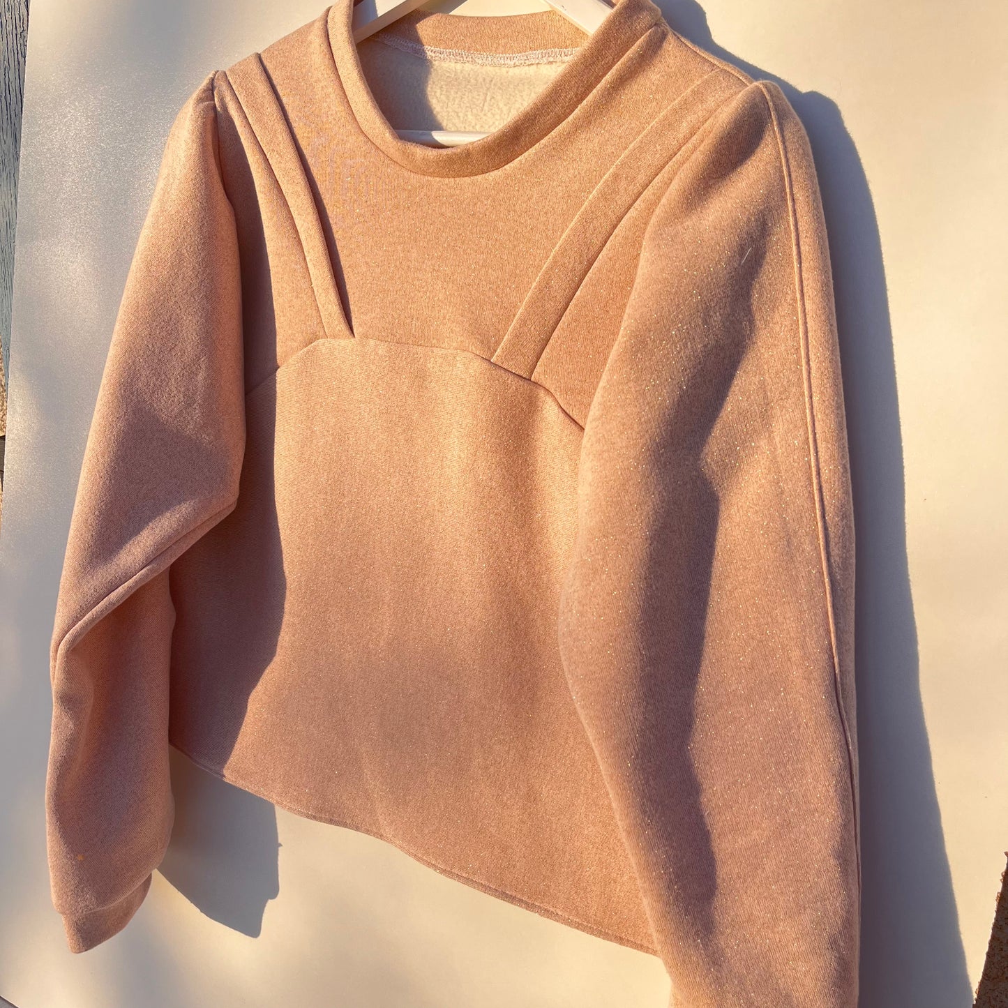 Sweat/pull molletoné pailleté TM - version 2