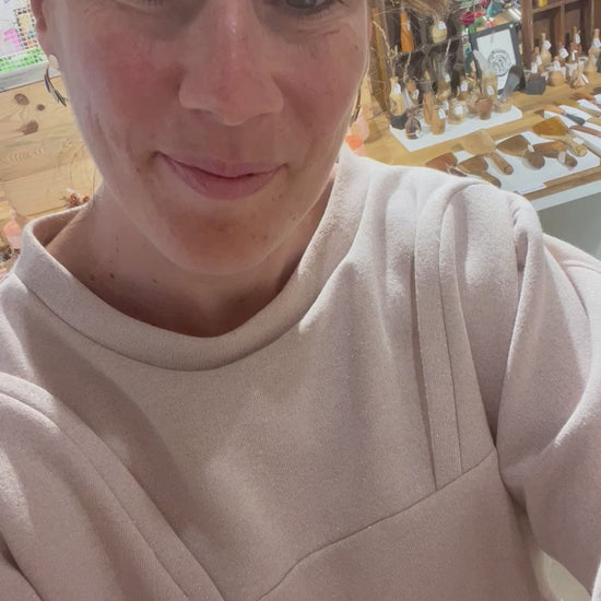 sweat pailleté taille L